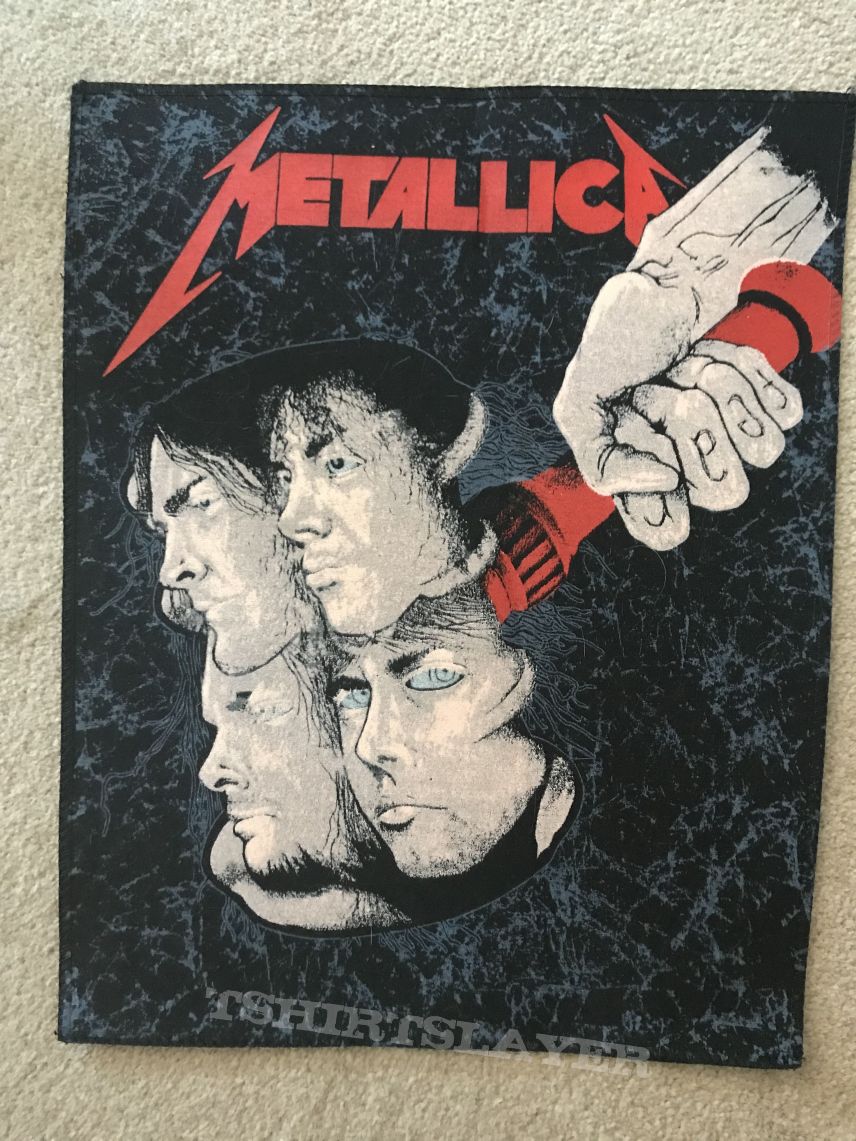 Metallica ...and justice for all back patch 1989