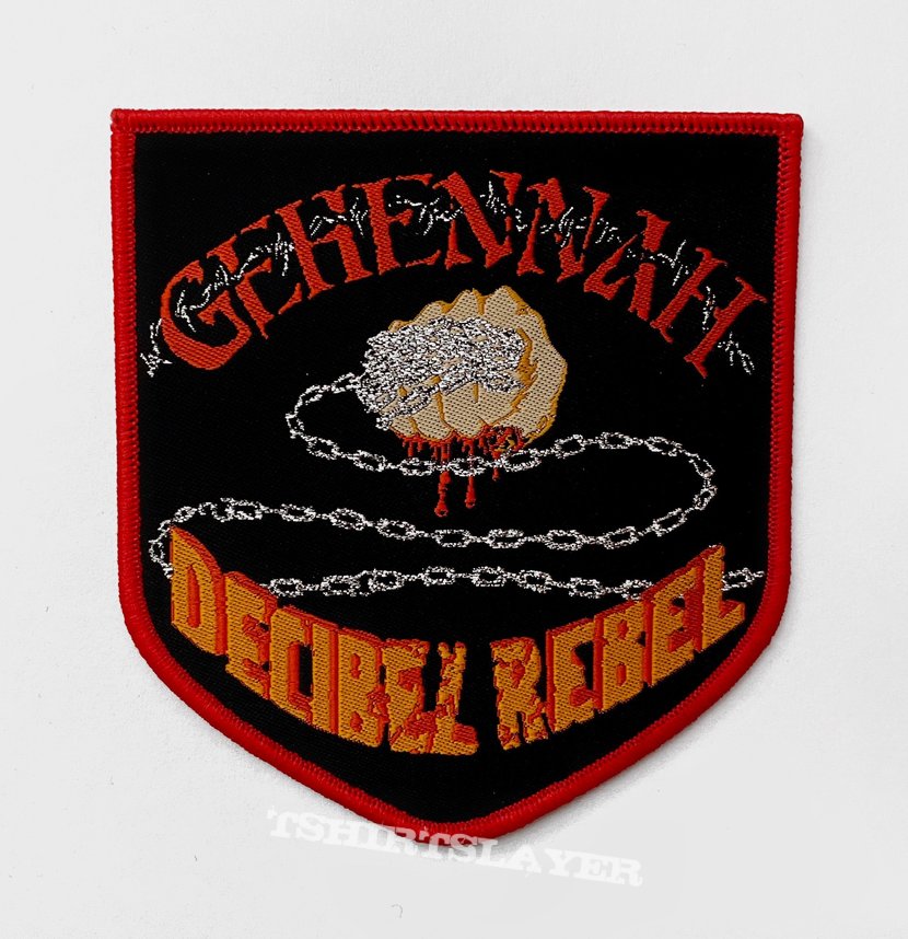 Gehennah - Decibel Rebel Patch