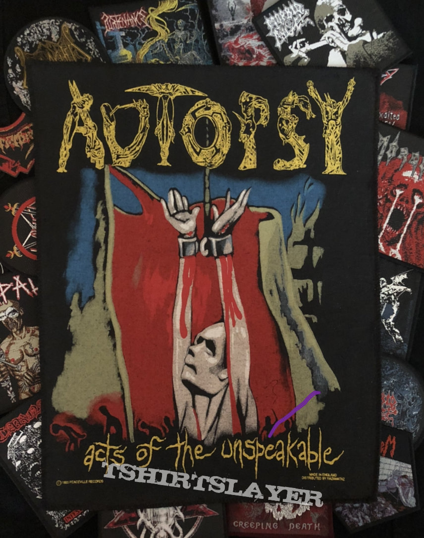 Autopsy - Acts Of The Unspeakable Backpatch