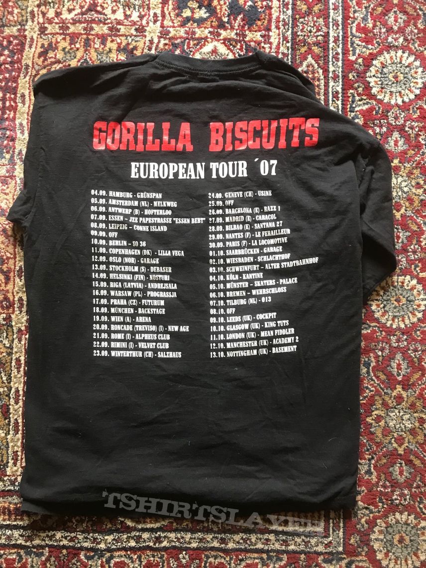 Gorilla Biscuits Gorilla Buiscuits Europan tour 07