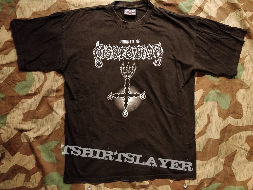 Rebirth of Dissection tour tshirt