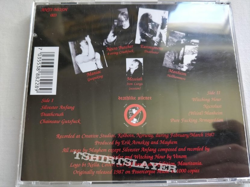 Mayhem Deathcrush CD 1994