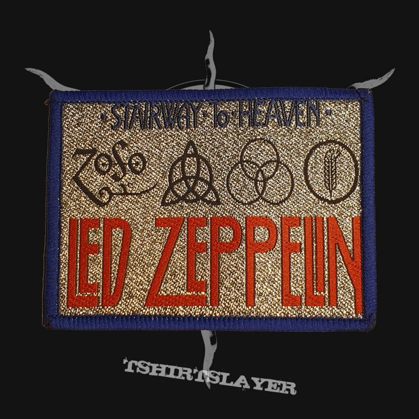 Led Zeppelin - Stairway to Heaven (Metallic Background) [Blueborder]