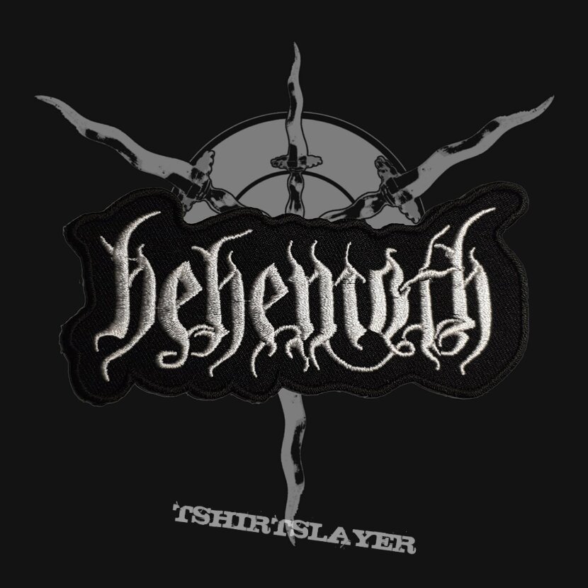 Behemoth - White Logo [Embroidered, Shape]