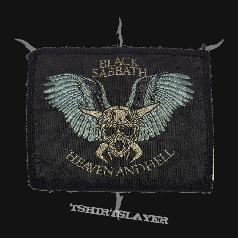 Black Sabbath Black Sabbah - Heaven &amp; Hell [Blue Wings, Black Border]