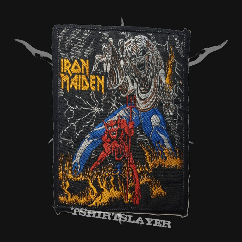 Iron Maiden - Number of he Beast [Narrow Cut, Yellow Logo Variation]