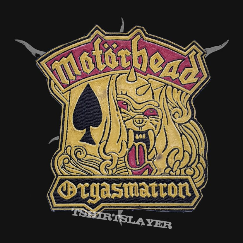 Motörhead - Orgasmatron | Rubberprint Patch Motörhead - Orgasmatron | Rubberprint Patch