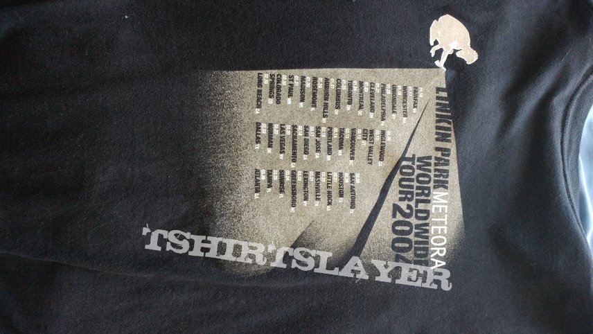 Linkin Park Meteora 2004 tour | TShirtSlayer TShirt and Linkin Park Meteora 2004 tour | TShirtSlayer TShirt and