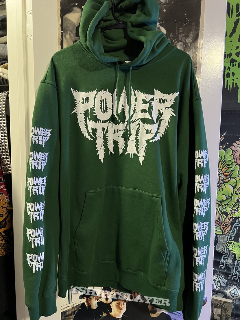 Power Trip, Power Trip logo hoodie Hooded Top / Sweater