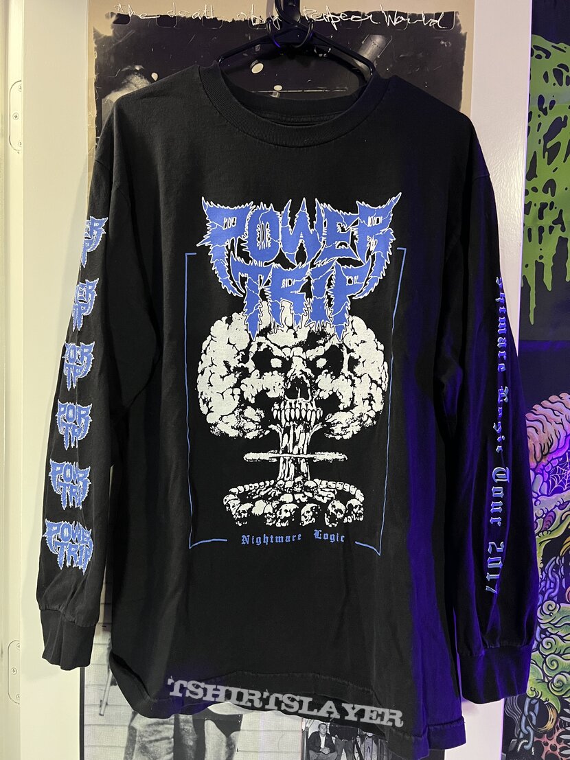 Power Trip &quot;Nightmare Logic Tour 2017&quot; long sleeve