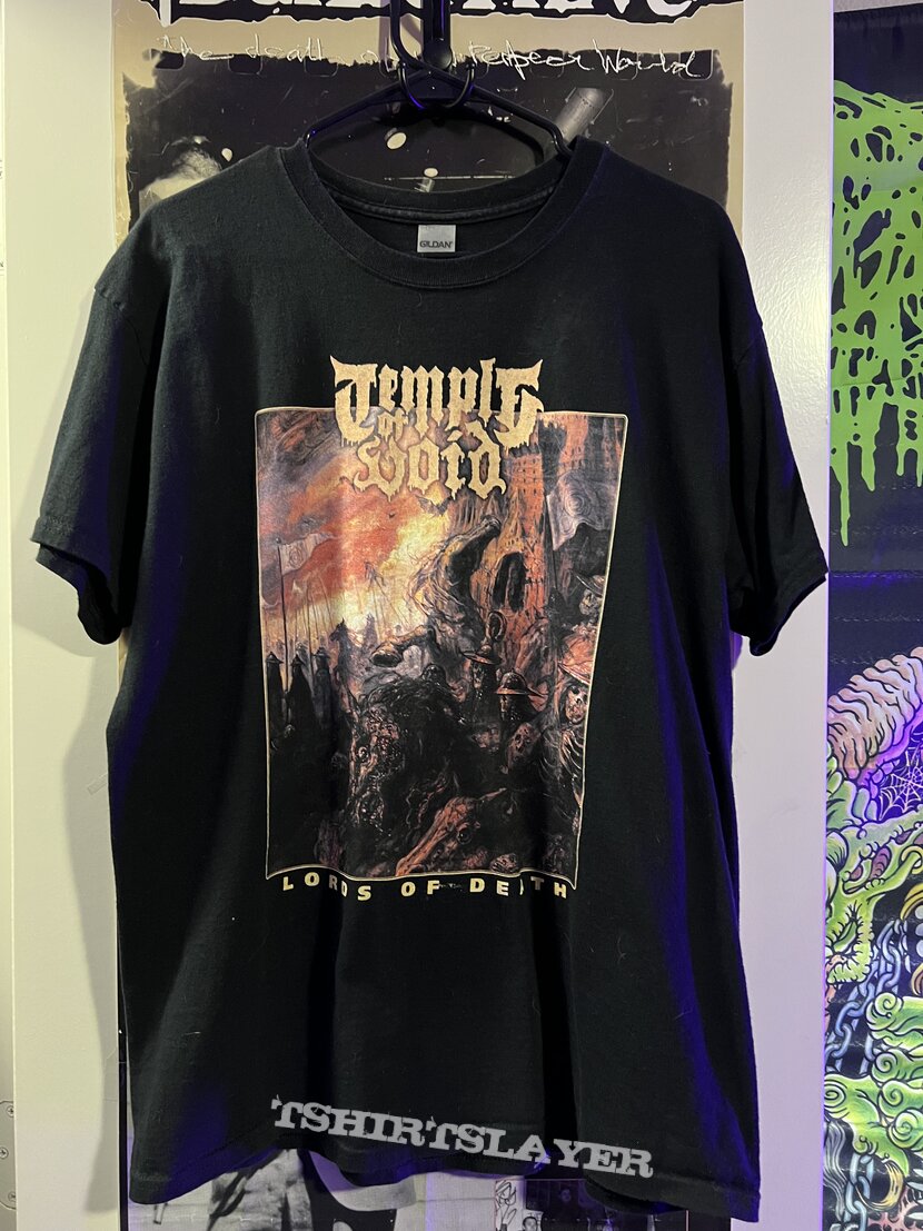 Temple Of Void &quot;Lords Of Death&quot; album artwork T shirt
