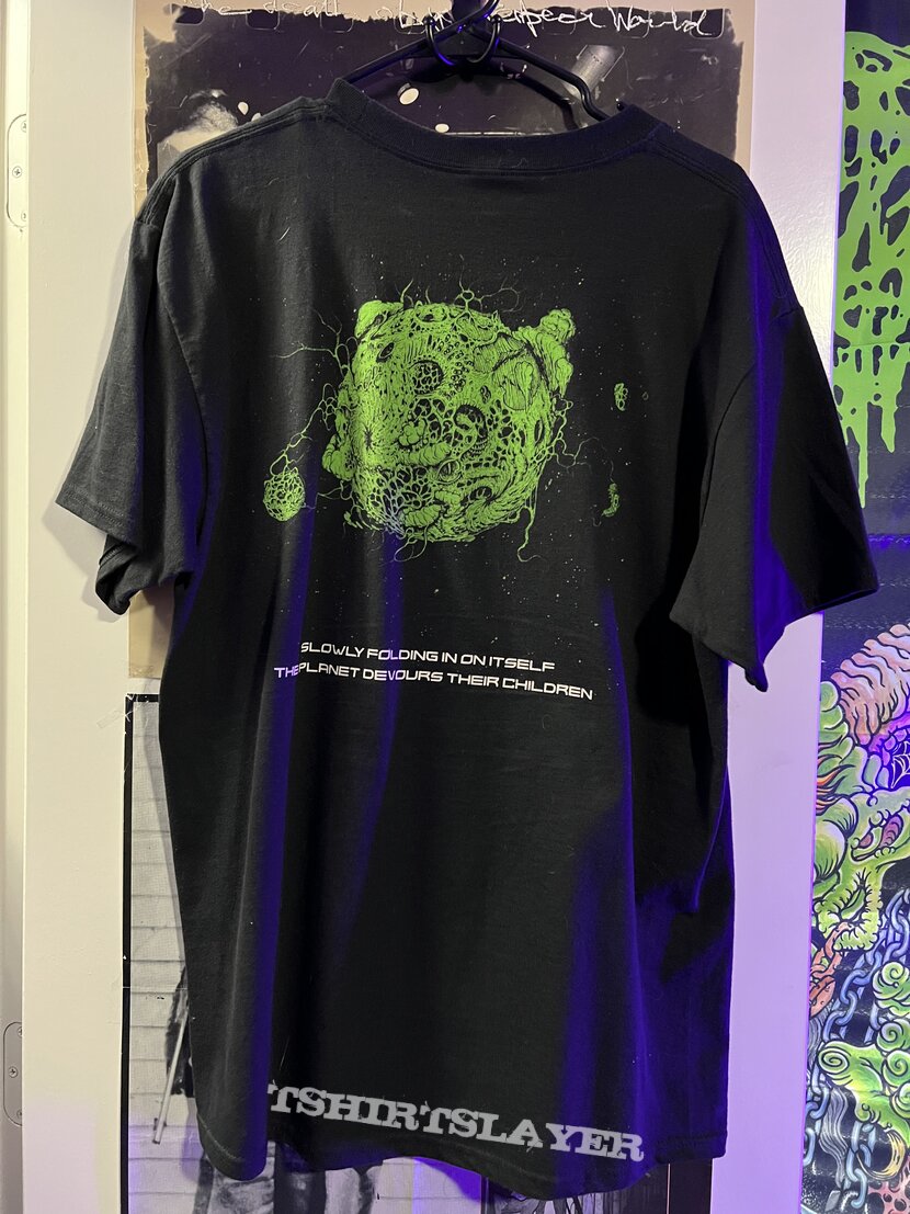 Tomb Mold &quot;Planetary Clairvoyance&quot; album artwork T shirt