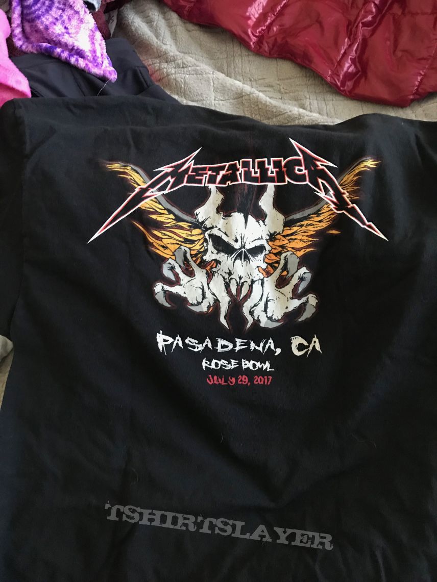 metallica tour t shirt