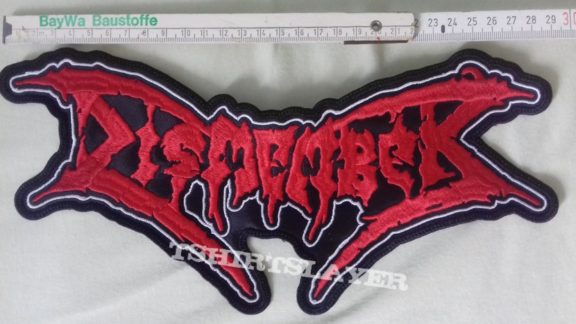 Dismember backshape (embroidered)