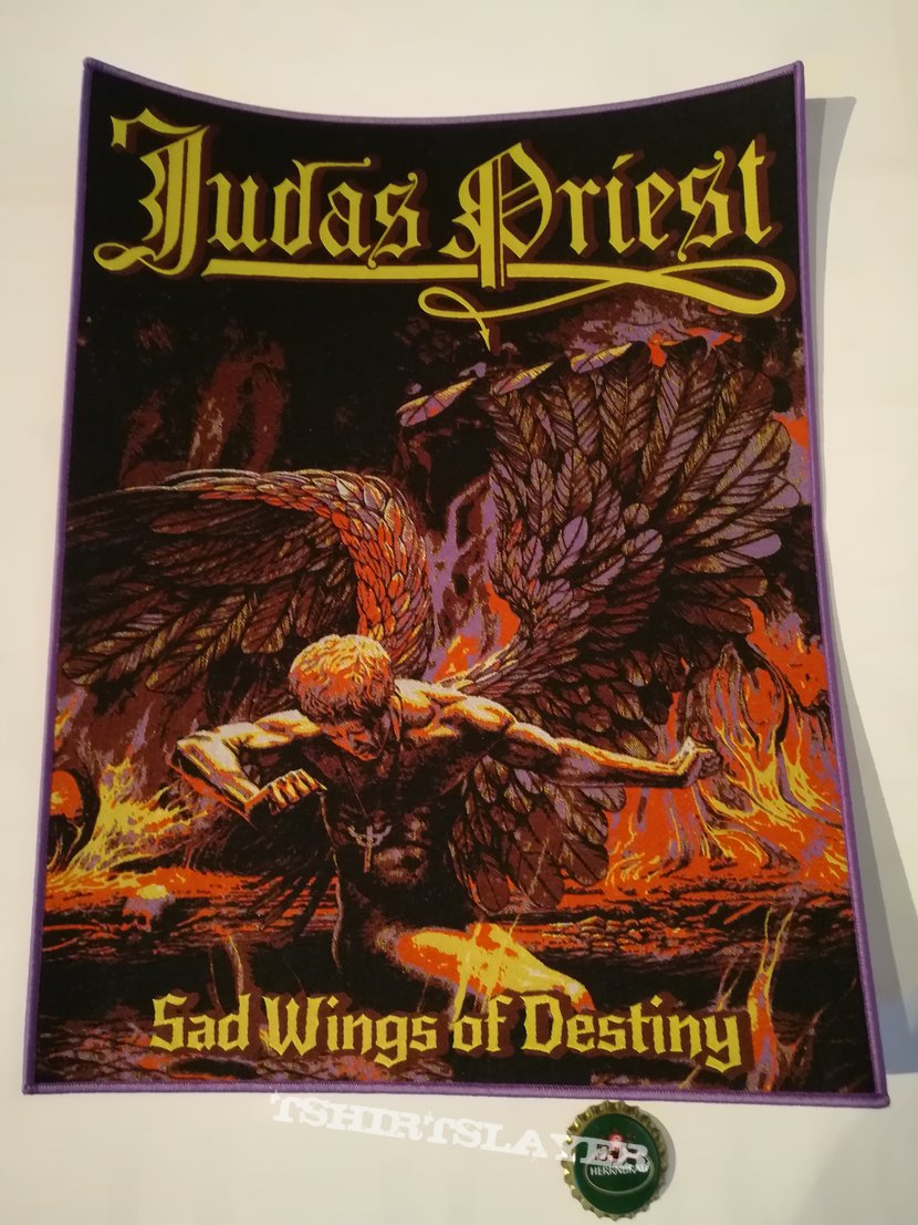 Judas Priest &quot;Sad Wings&quot; Woven Backpatch