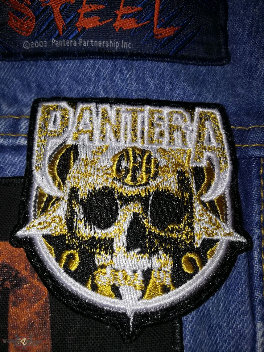 Pantera &quot;Skull&quot; embroidered Patch