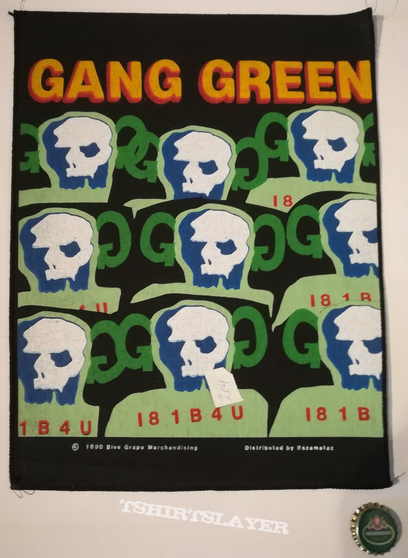 Gang Green &quot;I81B4U &quot; Backpatch