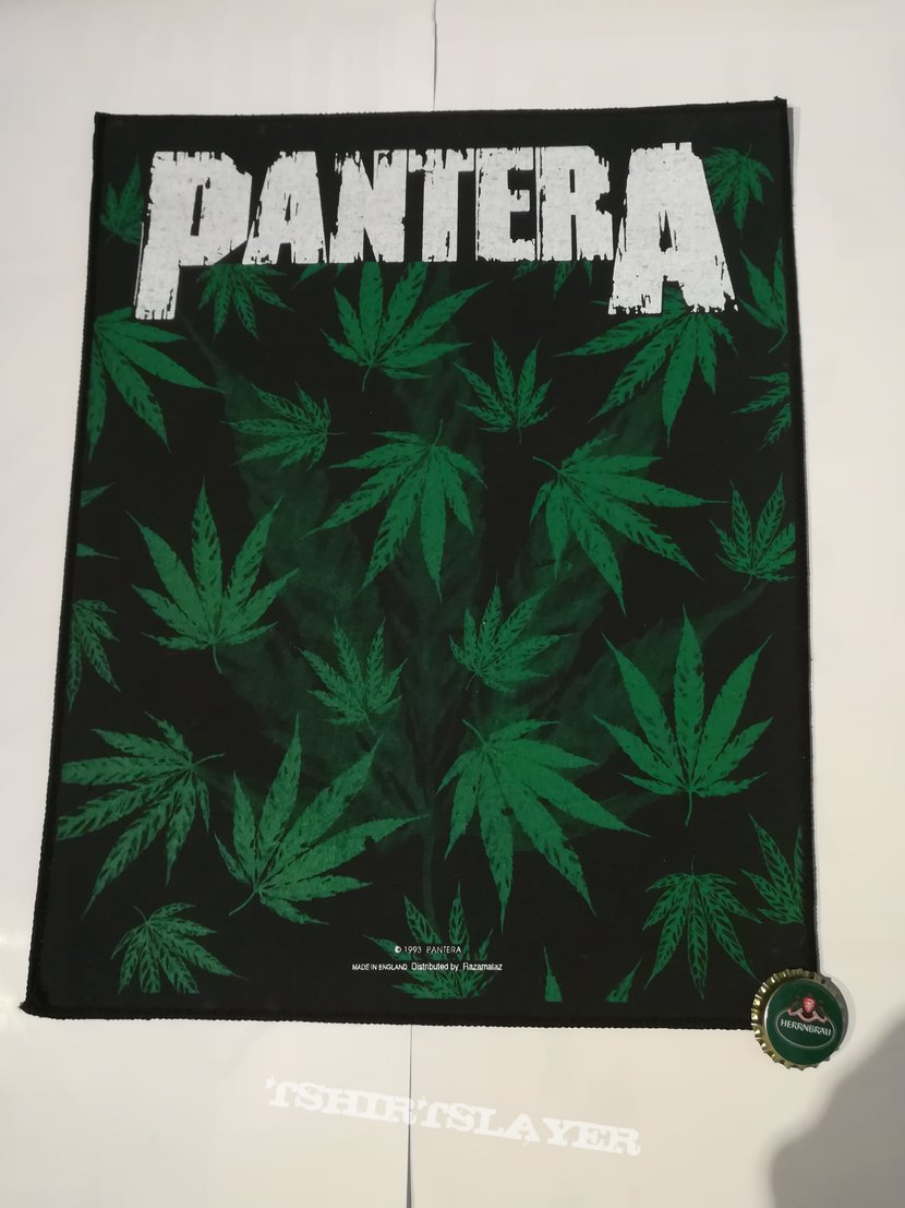 Pantera &quot;Weed leafs&quot; Backpatch