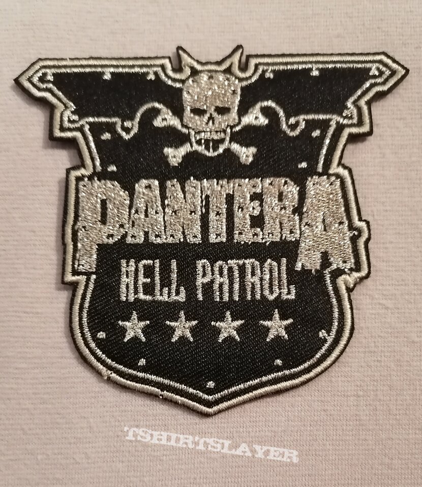 Pantera &quot;Hell Patrol&quot; embroidered Patch 2020