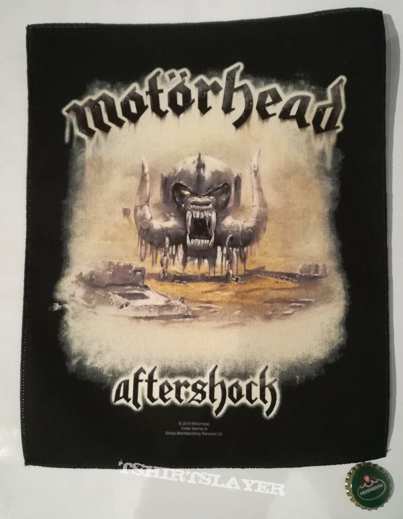 Motörhead &quot;Aftershock&quot; Backpatch