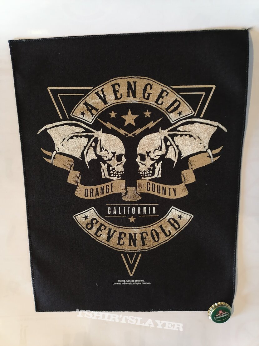 Avenged Sevenfold &quot;Orange County&quot; Backpatch 