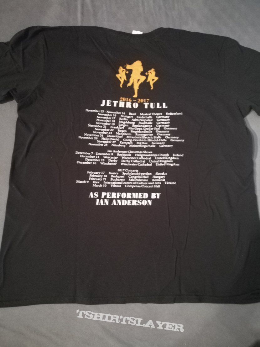 Jethro Tull &quot;Tour 2016-2017&quot; T-Shirt