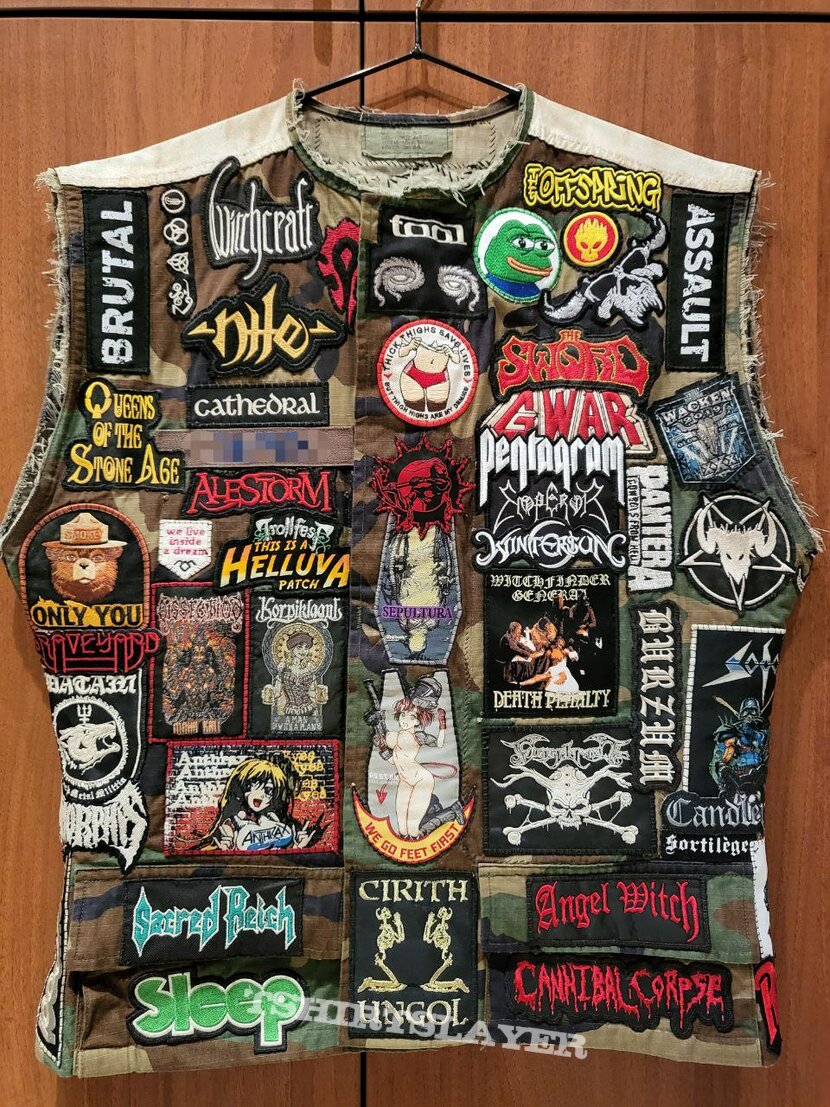 Destruction Patches pants  TShirtSlayer TShirt and BattleJacket Gallery