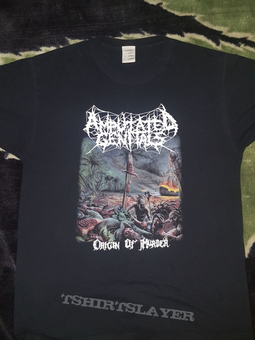 Amputated Genitals - Origin of Murder Shirt