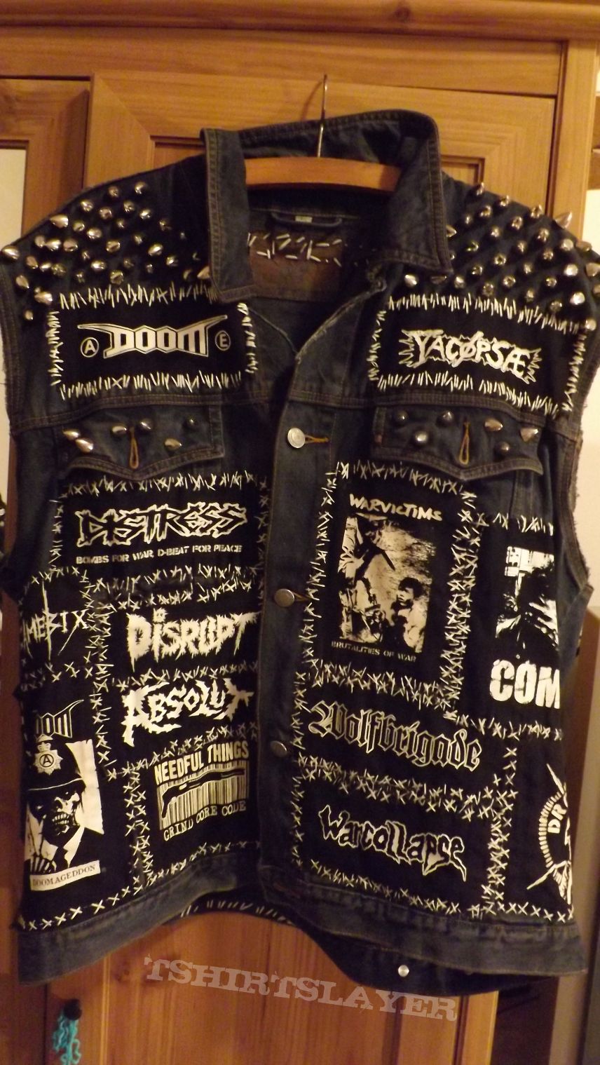 Doom First Crust Punk Battle Jacket