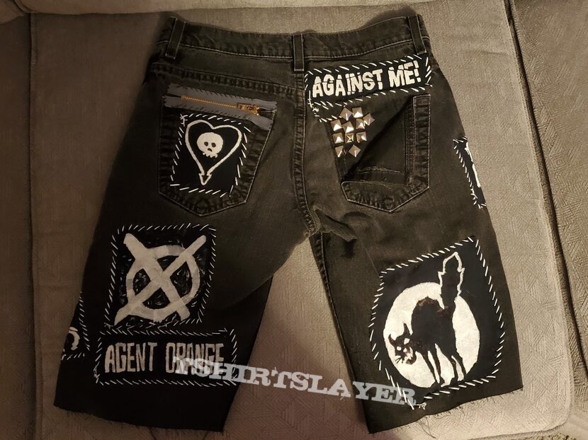 The Acacia Strain My shorts. All patches DIY.