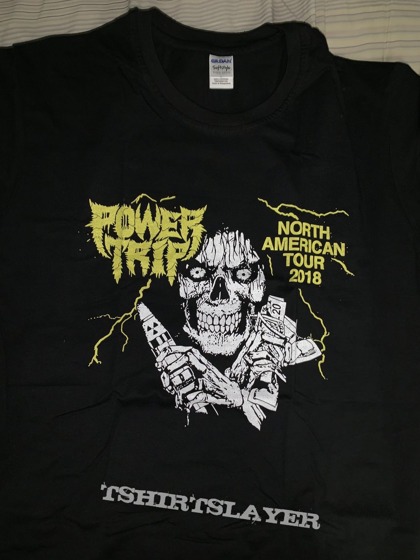 Power Trip: North American Tour 2018 Bootleg T-Shirt