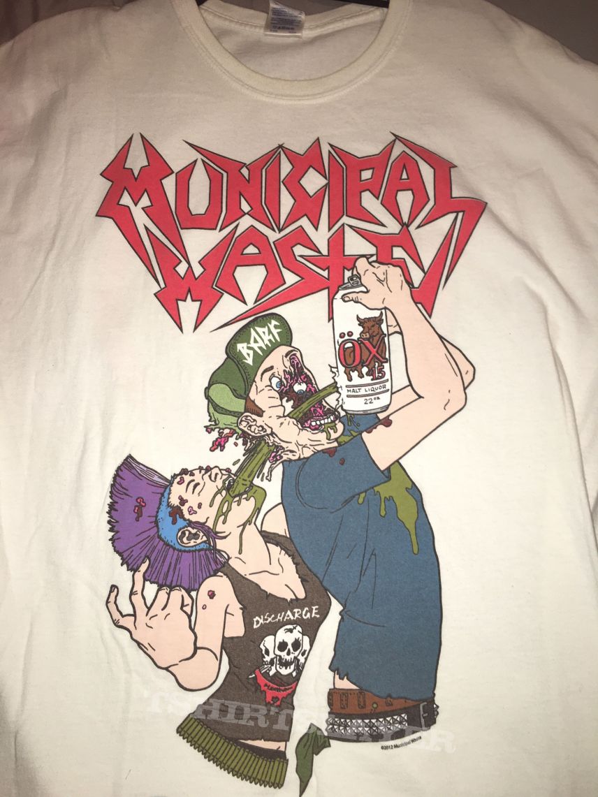 Municipal Waste: Barf Punks T-Shirt