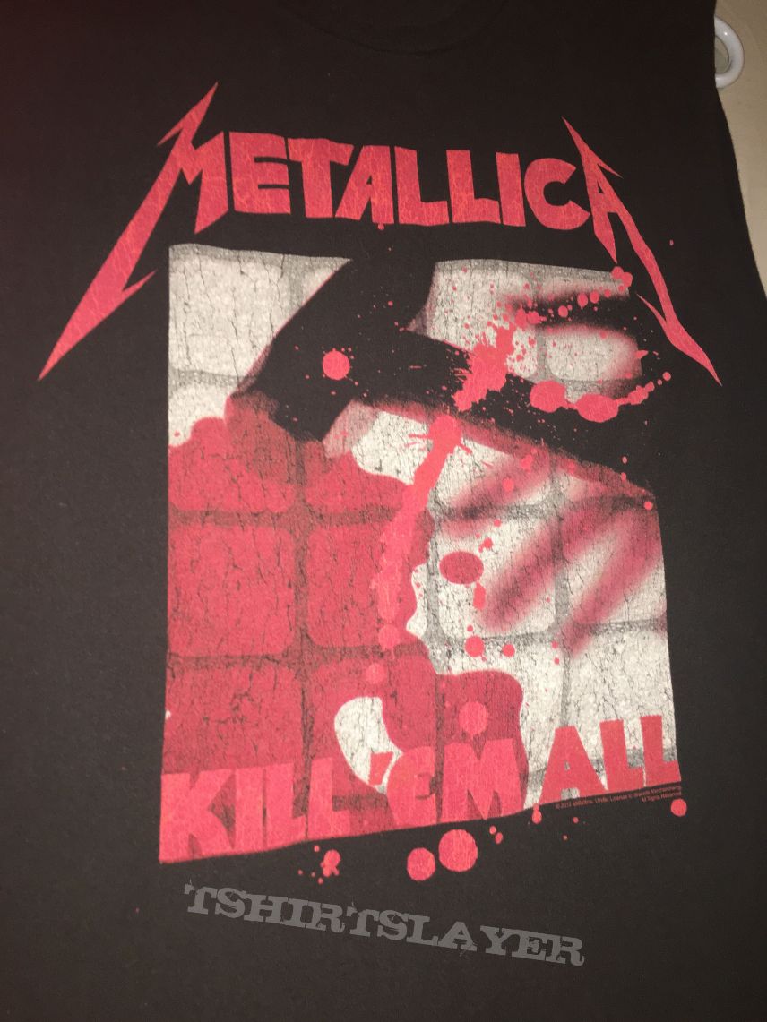 Metallica: *Faded-like-an-old-school* Kill Em’ All T-Shirt