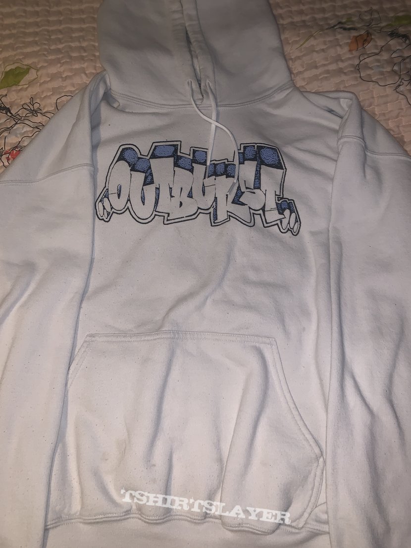 Outburst: *rare* original white hoodie