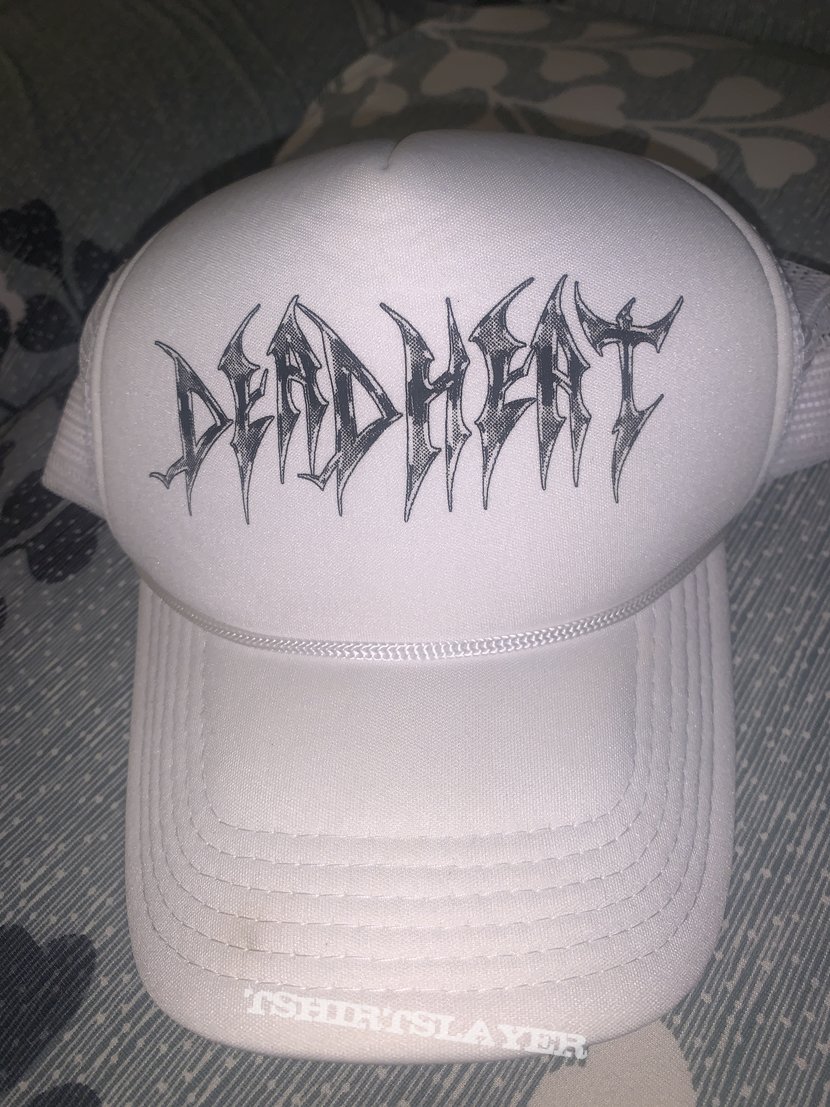 Dead Heat: *exclusive* one-night only white trucker hat 