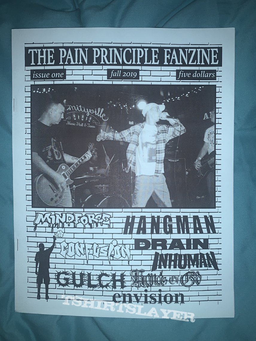 Mindforce *exclusive* The Pain Principle Hardcore Fanzine Fall 2019 edition