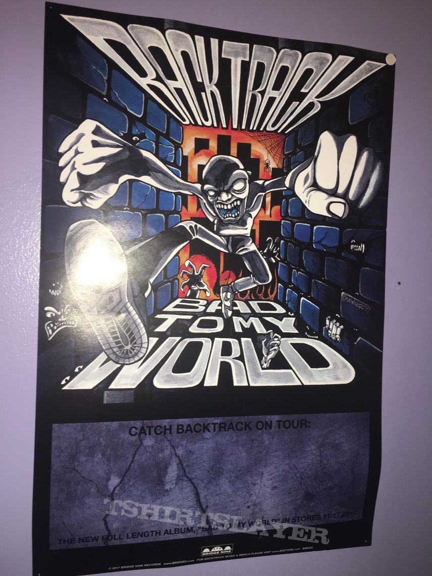 Backtrack: Bad To My World 2018 Tour Poster 