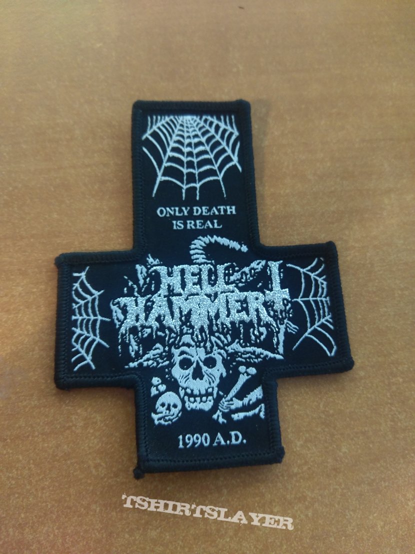 Hellhammer - Only Death is real cross patch