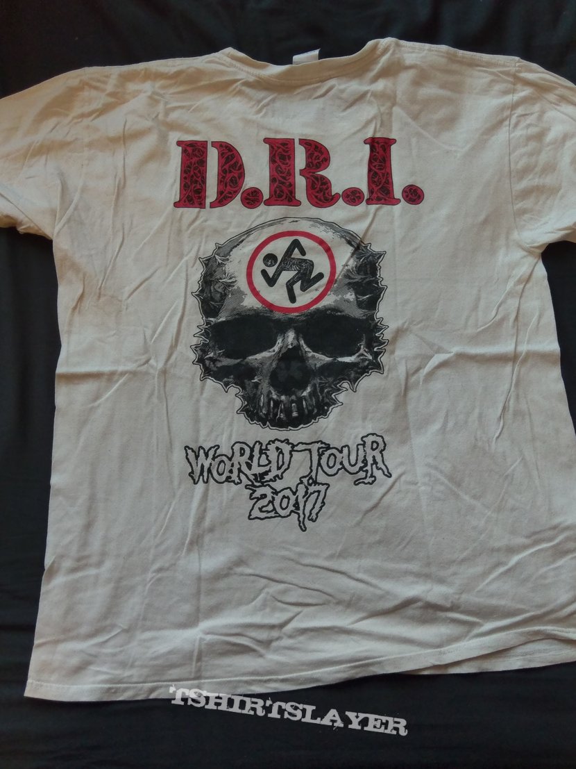 D.R.I. D.R.I 2017 tour shirt
