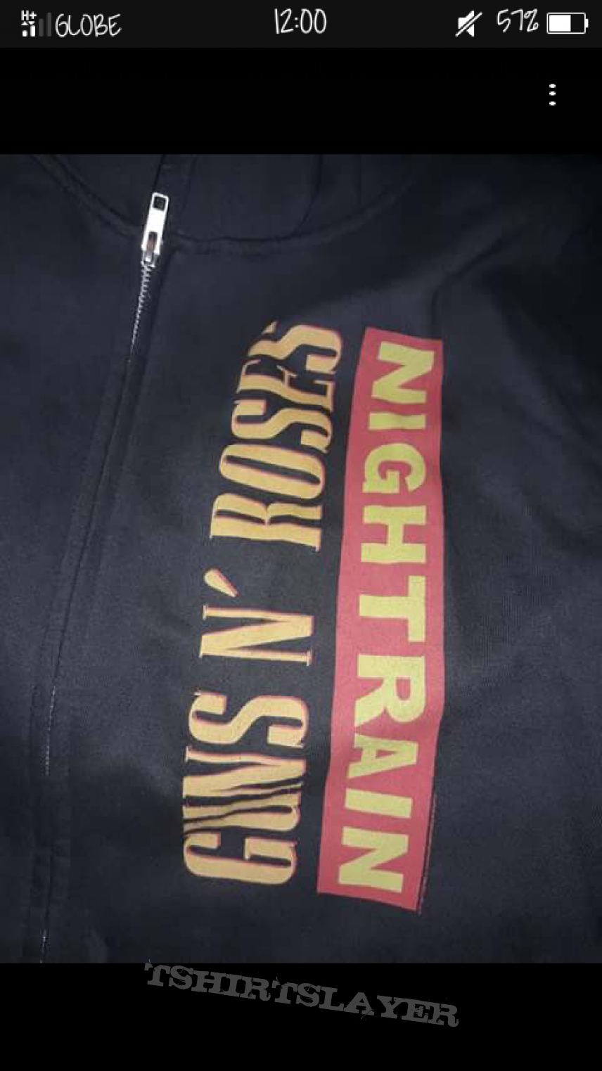 Guns N' Roses Guns N Roses Nightrain Fan Club Hoodie | TShirtSlayer TShirt  and BattleJacket Gallery