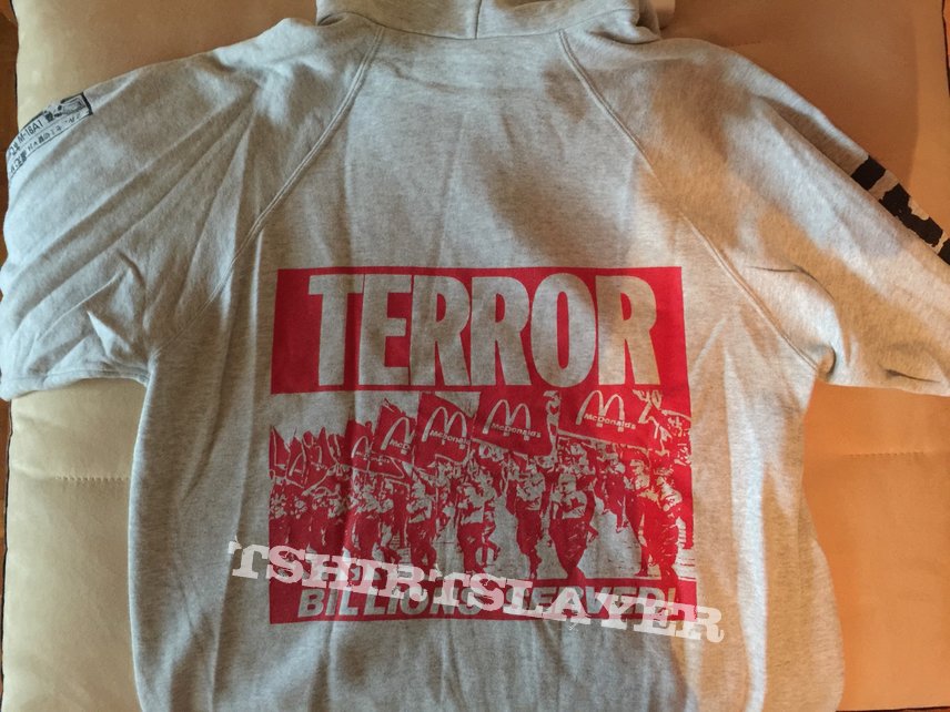 Terror - „Billions served“ hoodie / Size: XL