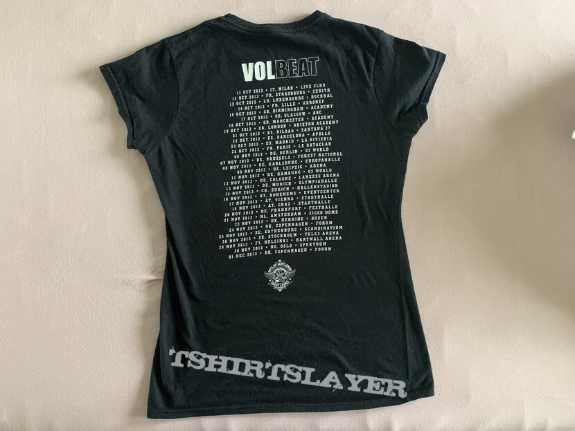 Volbeat - “Shady Ladies” 2013 Tourshirt 