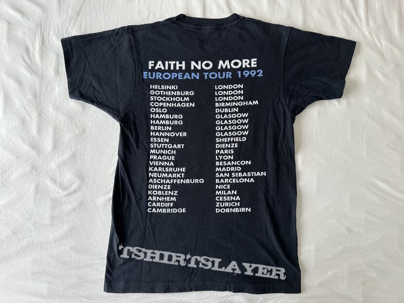 Faith No More - „Circle Logo“ 1992 European Tour shirt 
