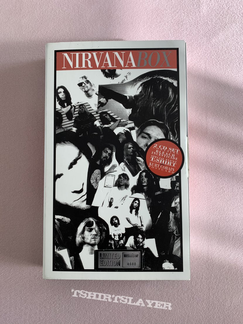 Nirvana Box (2 × CD Album, Compilation, Limited Edition) | TShirtSlayer TShirt and BattleJacket Gallery Nirvana Box (2 × CD Album, Compilation, Limited Edition) | TShirtSlayer TShirt and BattleJacket Gallery