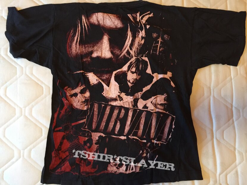 Nirvana - Album Bootleg shirt mid 90s