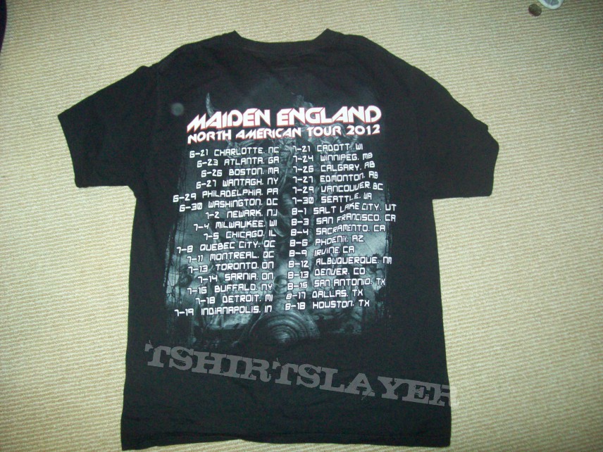 TShirt or Longsleeve - Iron Maiden &quot;Maiden England&quot; 2012 Tour Shirt