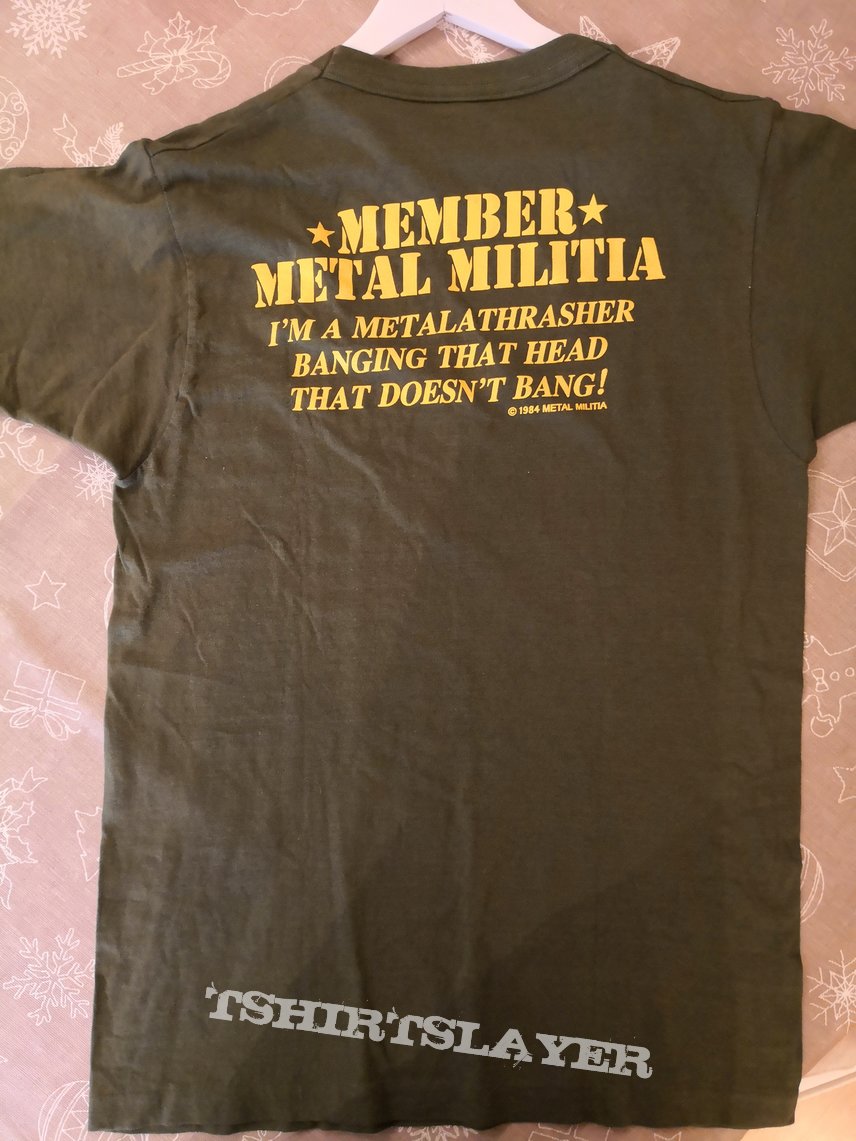 Metallica Member Metal Militia 1984 Bootleg ?