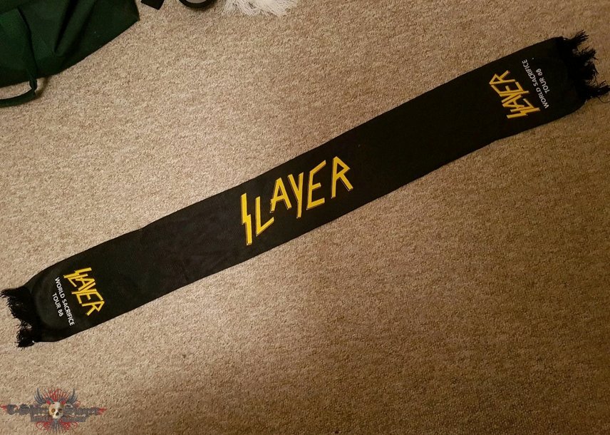 Slayer tour scarf