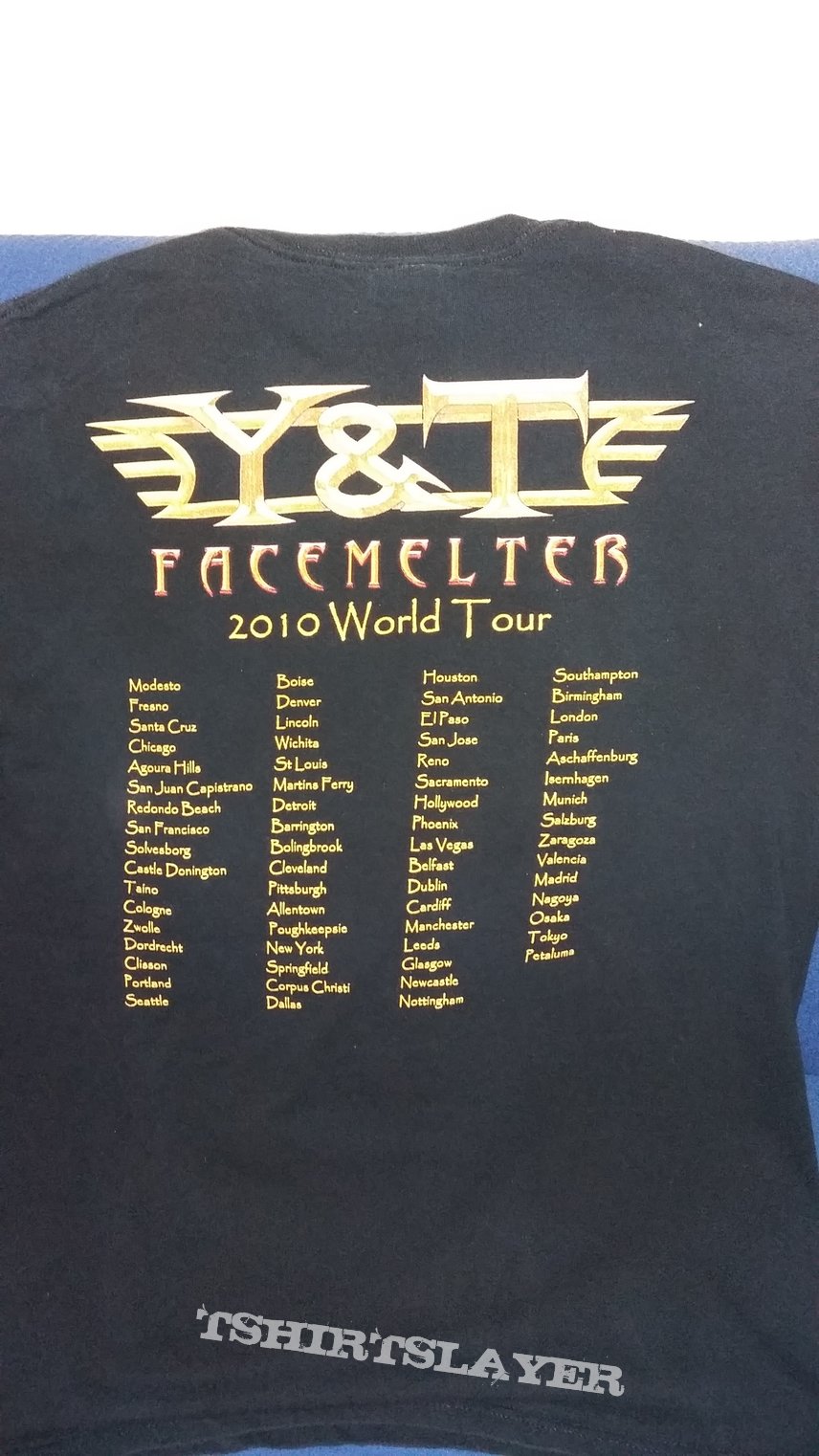 Y&amp;T Y &amp; T - Facemelter World Tour 2010