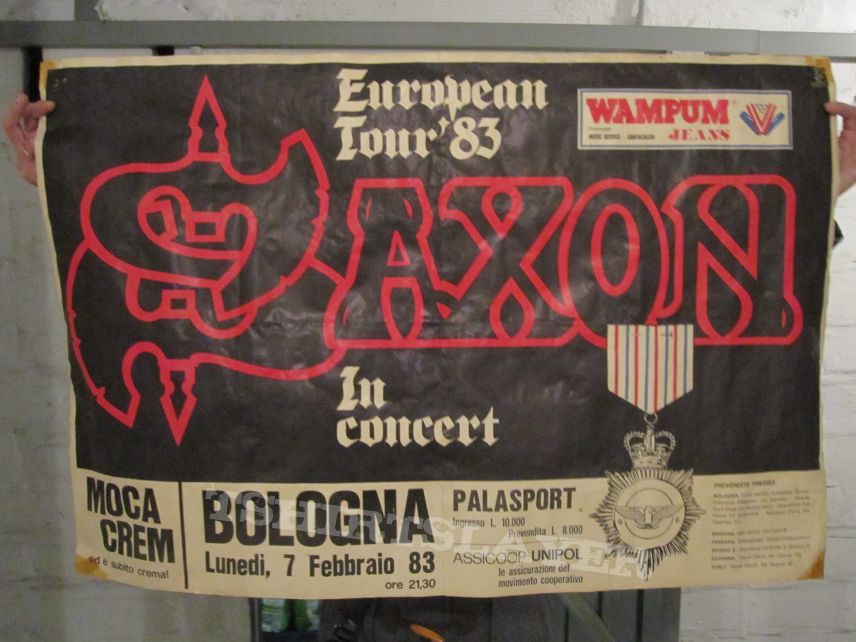 Saxon Gigs posters